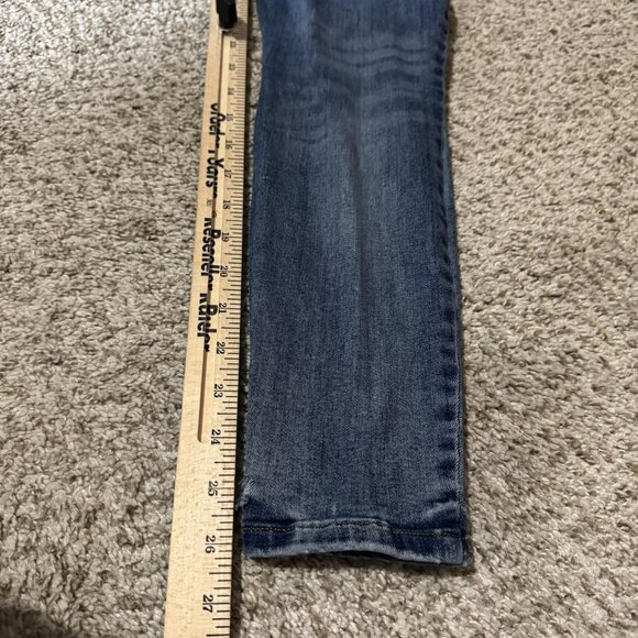 Lucky Brand Jeans Womens 26 Ankle Blue High Rise Bridgette Skinny Button Fly - Picture 14 of 14